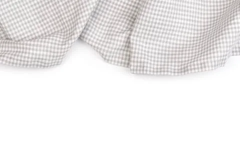 Tablecloth on white background, Stock Photos