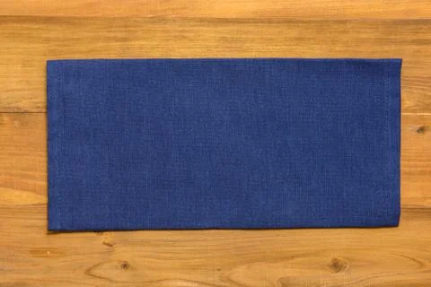 Tablecloth on wooden Stock Photos