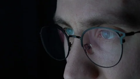 Tables are reflected in glasses Stock Footage 121640571