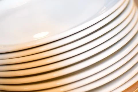 Tables set for an event, catering table set Stock Photos