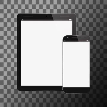 Tablet and smartphone Stock Illustration