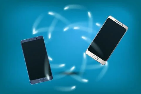 Tablet and smartphone Stock Illustration