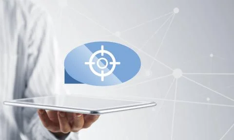 Tablet application icon Stock Photos