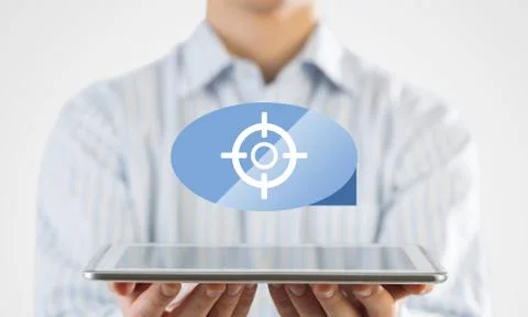 Tablet application icon Stock Photos