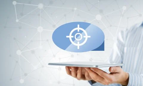 Tablet application icon Stock Photos