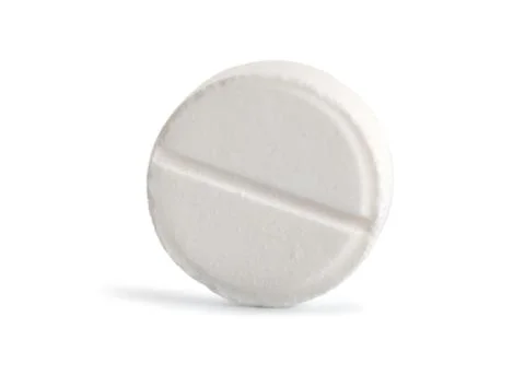 Tablet aspirin (path) Stock Photos