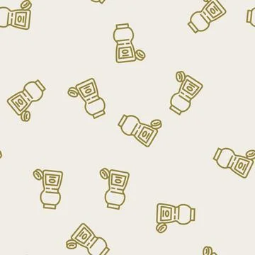 Tablet bleach line vector seamless pattern Illustrazione stock