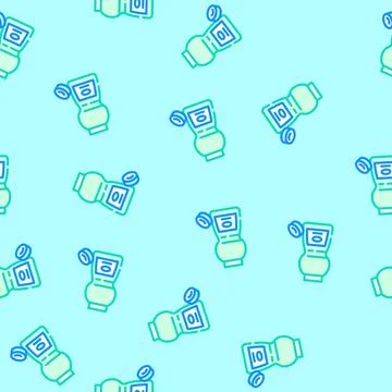 Tablet bleach vector seamless pattern Stock Illustration