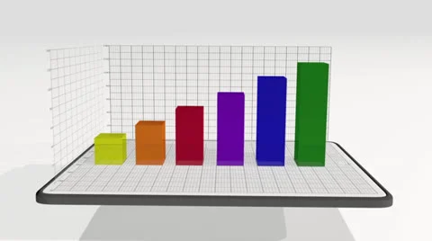 Tablet Chart 2 Stock Footage 23671624