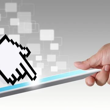 Tablet compute Stock Illustration