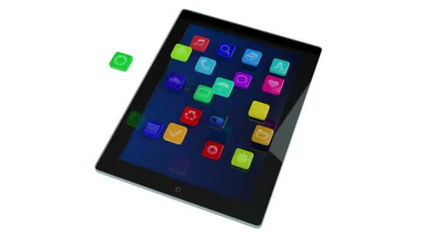 Tablet computer Video stock 25067633