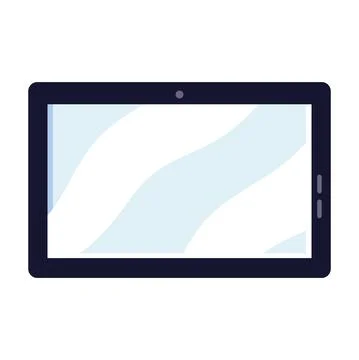 Tablet computer gadget Stock Illustration