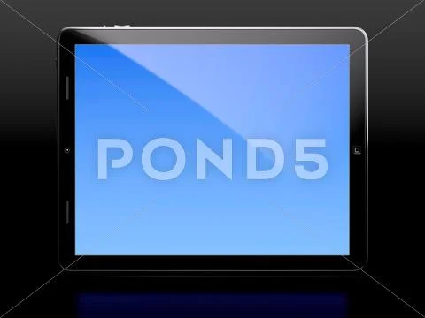Tablet computer Stock Illustration