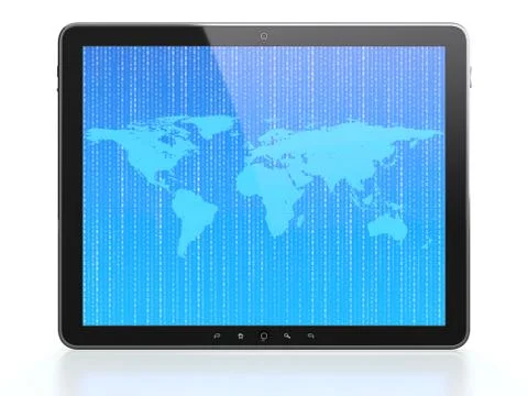 Tablet computer Stock Illustration
