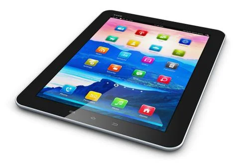 Tablet computer Illustrazione stock