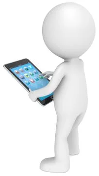 Tablet Computer. Illustrazione stock