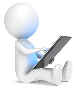 Tablet Computer. Stock Illustration