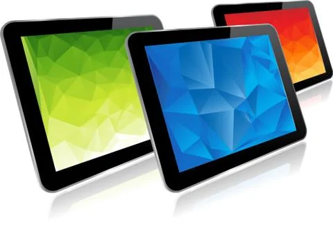 Tablet Computer Stock Illustration