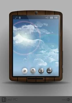 Tablet Computer, Mobile Phone Tablet Computer, Mobile Phone. Vector Illust... Foto stock