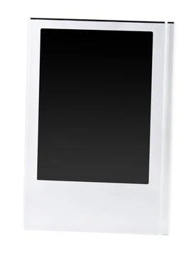 Tablet computer or an electronic reading device isolated on white backgrou... Stock Photos