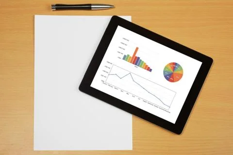 Tablet computer Foto stock