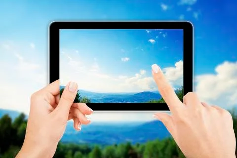 Tablet computer Stock-Fotos