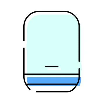 Tablet computer screen technology electronic gadget icon 스톡 일러스트