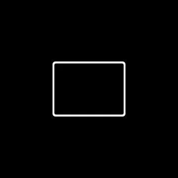 Tablet Computer Silhouette Stock Illustration