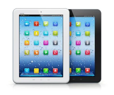 Tablet computers Illustrazione stock