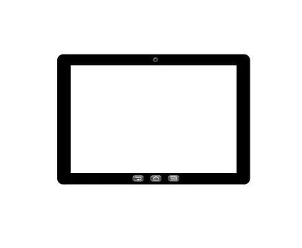 Tablet computers isolated Stock Illustration