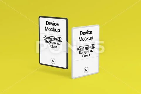 Tablet Device Display Mockup PSD Template
