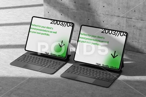Tablet Device Presentation Mockup Modello PSD
