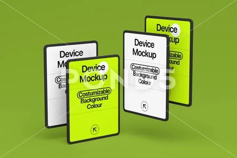 Tablet Device Screen Mockup Modello PSD