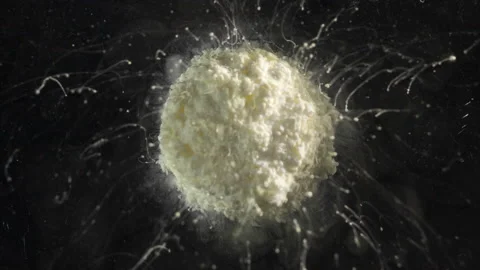 Tablet Dissolves In Liquid. Timelapse Stock Footage 186934654