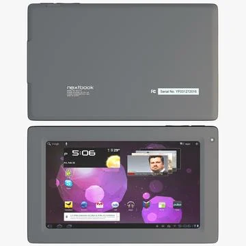 Tablet eFun NextBook ~ 3D Model ~ Download #89261088 | Pond5