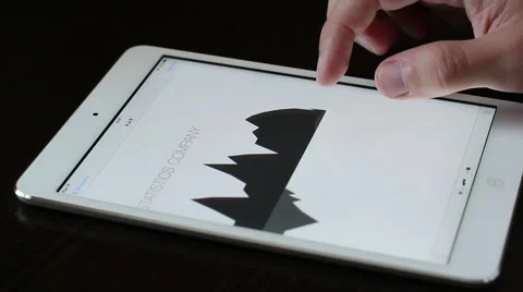 Tablet Financial Analysis 7 Stock Footage 41507381