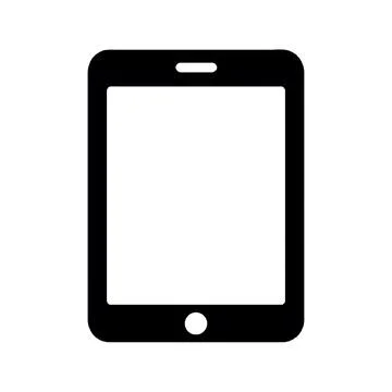 Tablet Flat Icon Perfect for Web, Mobile, App, UI Design, and Graphic Design. Stock-Illustration