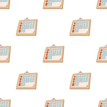 Tablet folder pattern seamless vector Stock Illustration