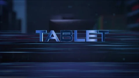 Tablet Video stock 269725221