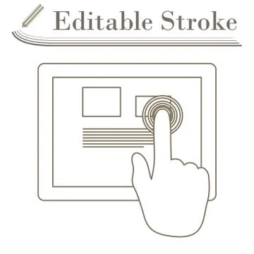 Tablet Icon Stock Illustration