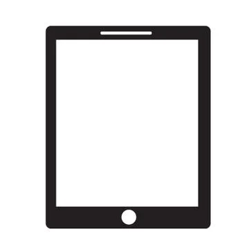 Tablet icon Illustration design Stock Illustration