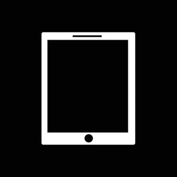 Tablet Icon Illustration design Stock Illustration