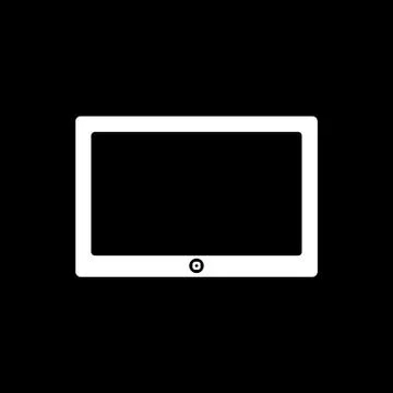 The tablet icon. Tablet symbol Stock Illustration