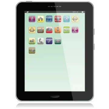 Tablet Stock Illustration