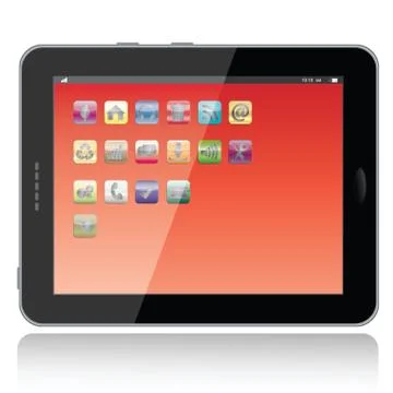 Tablet Stock Illustration