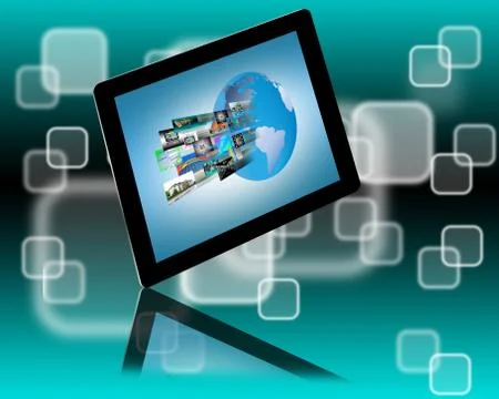 Tablet Stock Illustration