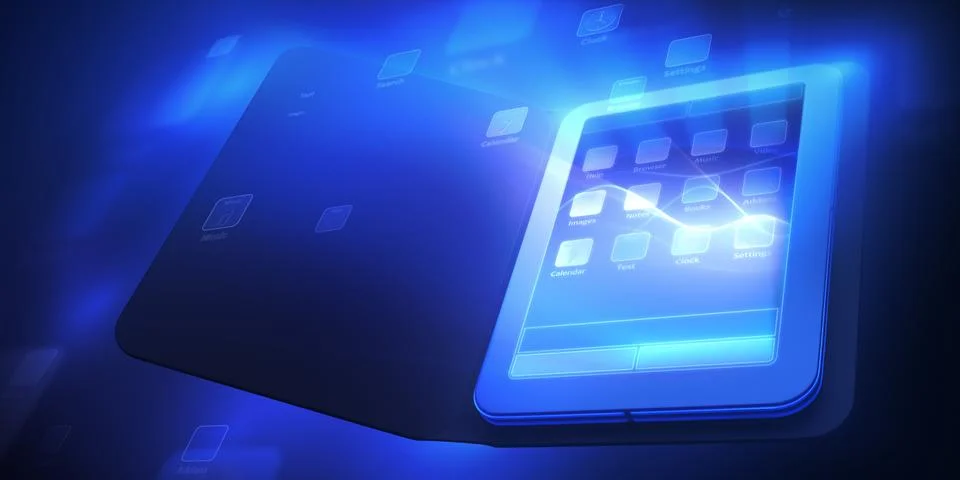 Tablet Stock Illustration