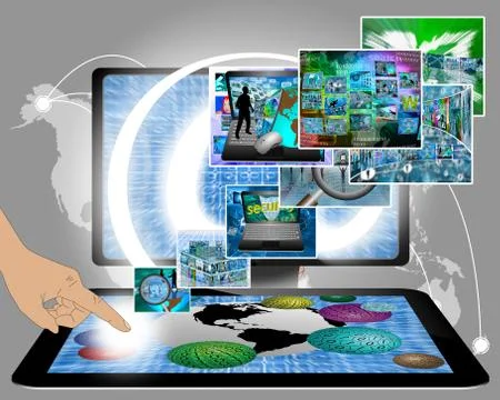 Tablet Illustrazione stock