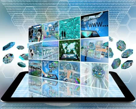 Tablet Stock Illustration