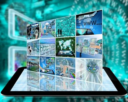 Tablet Stock Illustration